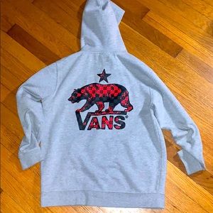 Boys Vans Hoodie Large